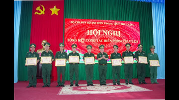 BĐBP SÓC TRĂNG TỔNG KẾT CÔNG TÁC BIÊN PHÒNG NĂM 2020