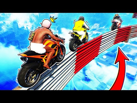 <strong>오우</strong>.. 오토바이로 얇은 길 통과 가능???? 눈깔빠지는 암레이스 GTA5 작업레이스 [사모장]