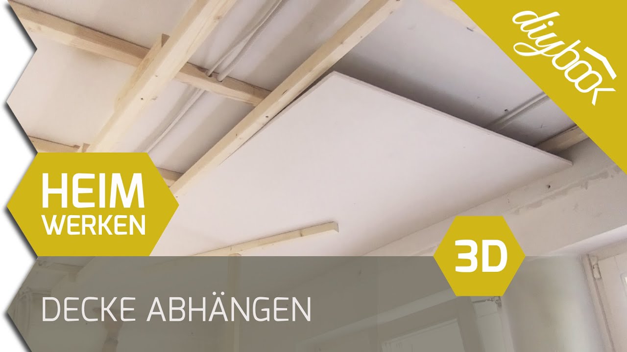 Decke abhängen 3d youtube