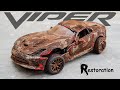 Destroyed DODGE Viper GT - UnBelievable Restoration