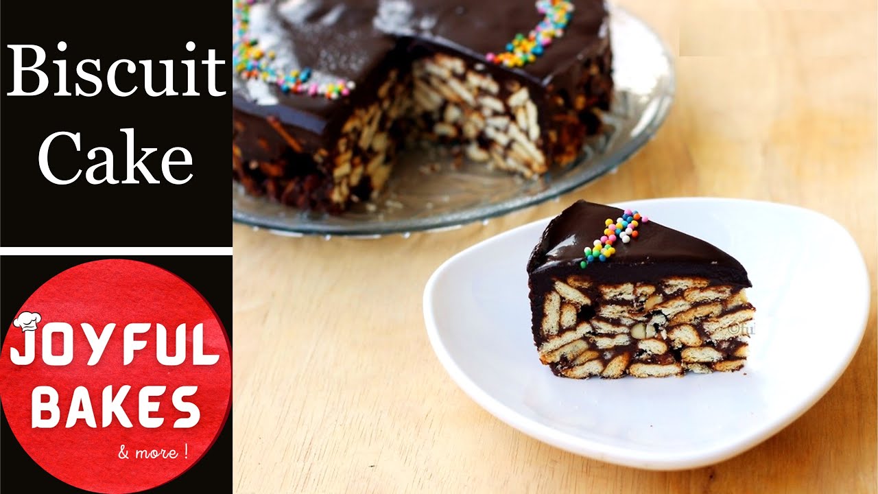No Bake Chocolate Biscuit Cake Easy Biscuit Cake YouTube