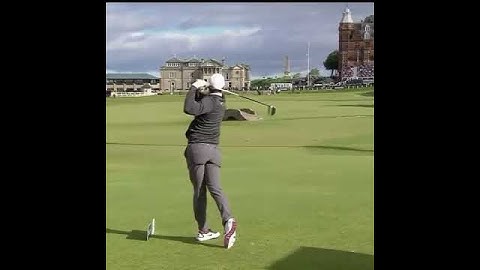 DTL view of Rory at The Old Course🔥