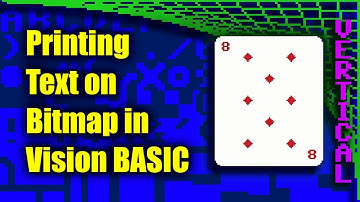 Vision BASIC Commodore 64 Compiler: Printing/Generate Text/Characters on a Hi-Res Bitmap Mode Screen