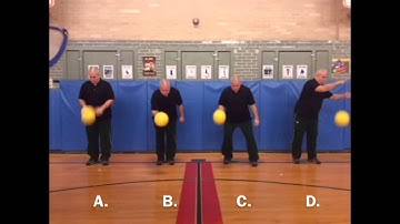 Phys.Ed.Review (Plickers Video Question - Hand Dribbling)