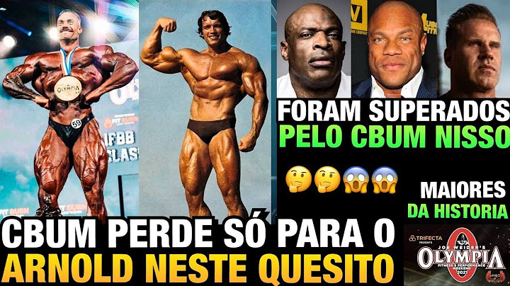 CBUM É O MAIOR DA HISTÓRIA APÓS O ARNOLD EM INFLUÊNCIA PARA O FISICULTURISMO MUNDIAL ??