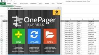 Using Onepager Templates for Standardization and Speed