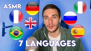 Je fais de l'ASMR dans 7 langues différentes