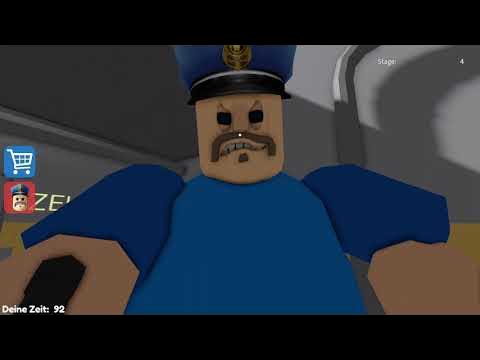 Escapamos do Policial Maluco - BARRY'S PRISON RUN! - Hard Mode! 