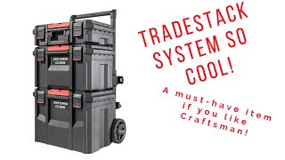 Product review on Craftsman TradeStack toolbox.