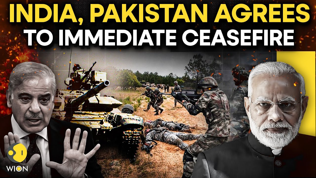 India-Pakistan Ceasefire LIVE: India And Pakistan Agree to Ceasefire ...