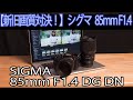 【新旧画質比較！】ポートレートに使いたい神レンズ！SIGMA 85mm F1.4 DG DN Art ［ Part２ 実写画質編］