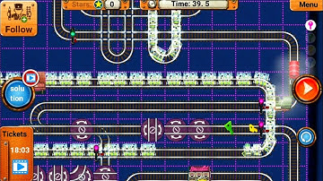 Train Make Maze - Rail Maze 2 - Train Puzzle Game - Android Gameplay #.349