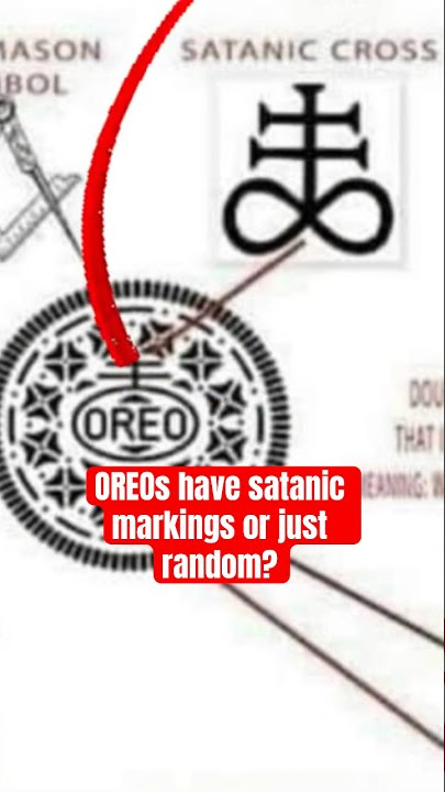 Oreo founder criticized for odd symbol