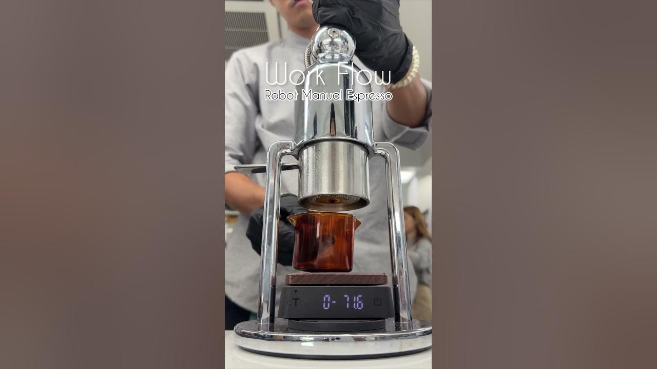 Cafelat Robot Work Flow “Robot Manual Espresso” Easy to Use YouTube