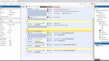 Construct 3 - A simple undo redo system