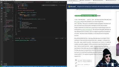 OPENCV GTK C++ APP 2021 Part 2 inheriting a gtk window