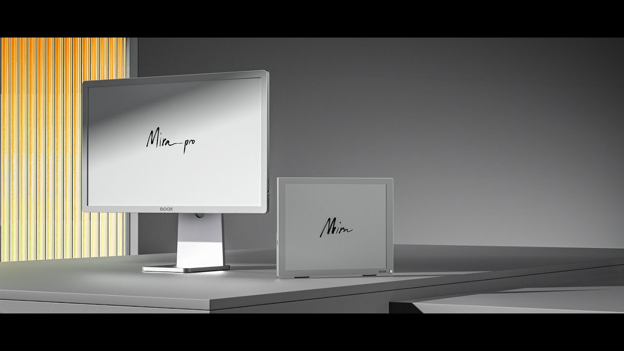 Onyx BOOX Mira and Mira Pro E Ink monitors: Expand Your View in An  Eye-friendly Way