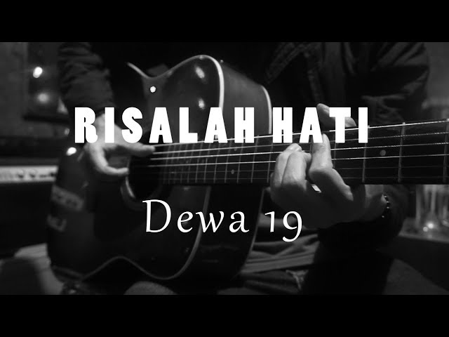 Risalah Hati - Dewa 19 ( Acoustic Karaoke ) class=