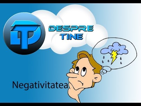 Negativitatea - Despre Tine