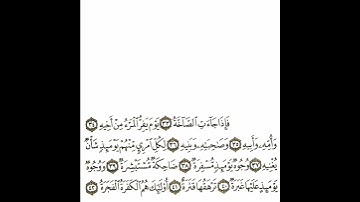 سورة عبس 4 القسم الرابع تكرار كيفي من .. فإذا جاءت الصاخة .. إلى .. الفجرة