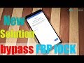 New Solution Bypass FRP Lock GOOGLE ACCOUNT Android 8.1 | 8.0