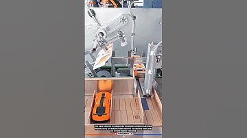 Innovation Technology Automatic Cartoning Machine: Fast Packaging of Toy Cars #tech