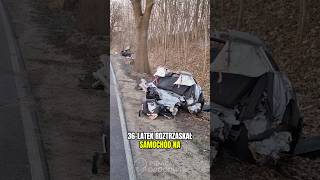 audi W Kawakach 36letni Kierowca Nie Mia Szans  wypadek polskiedrogi piracidrogowi audi