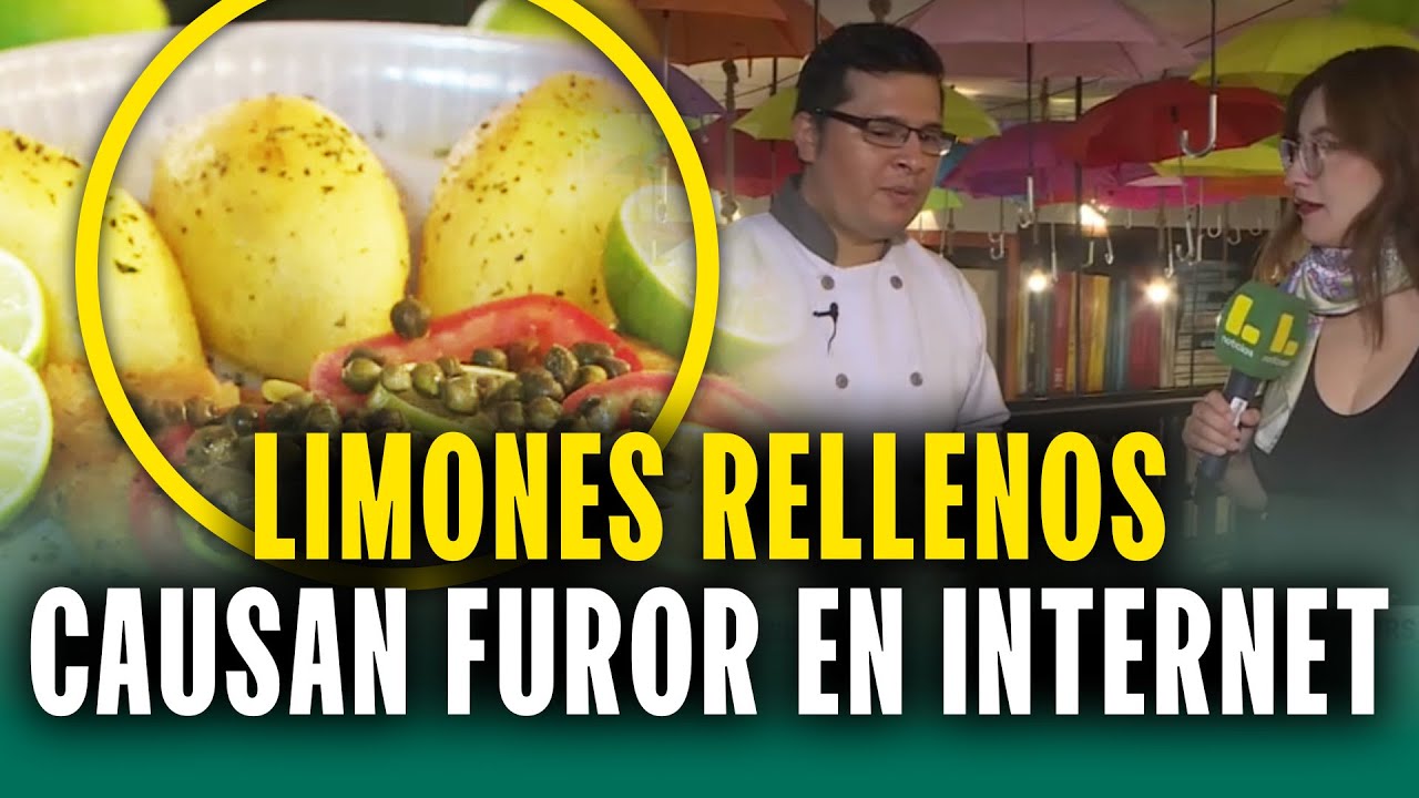 El poder del Limón en las comidas: Limones rellenos causas furor en internet