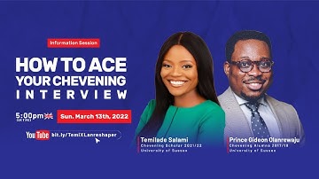 How to Ace Your Chevening Scholarship Interview