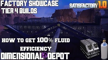 My most important build yet // Empty Canister & Fluid Tank // Satisfactory 1.0 Showcase Series