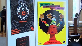 FAMU Journalism students display Black History posters in competition