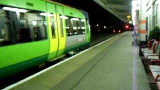 AXC 170 523 last ex central trains 2 car arrives at PBO