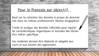 Fos, Français De Spécialité Ou Français Général? Quelle Différence?