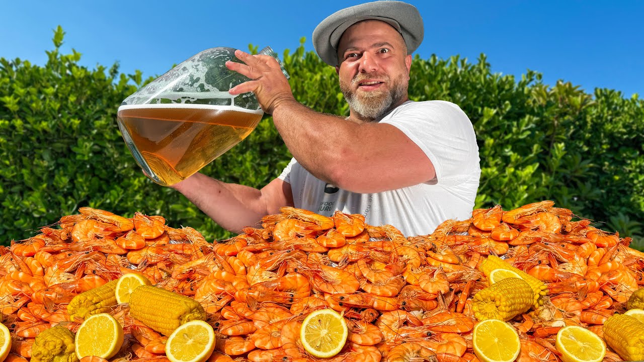 A Mountain Of Delicious Shrimp, A Recipe That Everyone Can Repeat!