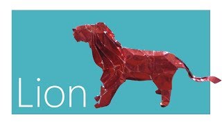 Lion Origami Tutorial (Satoshi Kamiya)