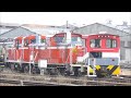189系・お召DD51-842号機等 国鉄形車両5両移動！DE10-1074号機だけ工場に！解体前の部品取りか？2026.1.19 JR長野総合車両センター　光panasd 4169