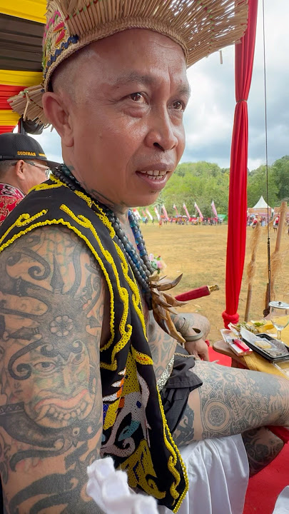 Traditional weapons of the Dayak Kanayatn tribe of West Kalimantan