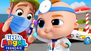 Bebe Docteur Conduit L Ambulance Comptine Pour Bebe Little Angel Francais Youtube