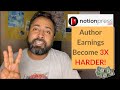 Notion press publishing author earning threshold made 3x  notion press review  self publishing