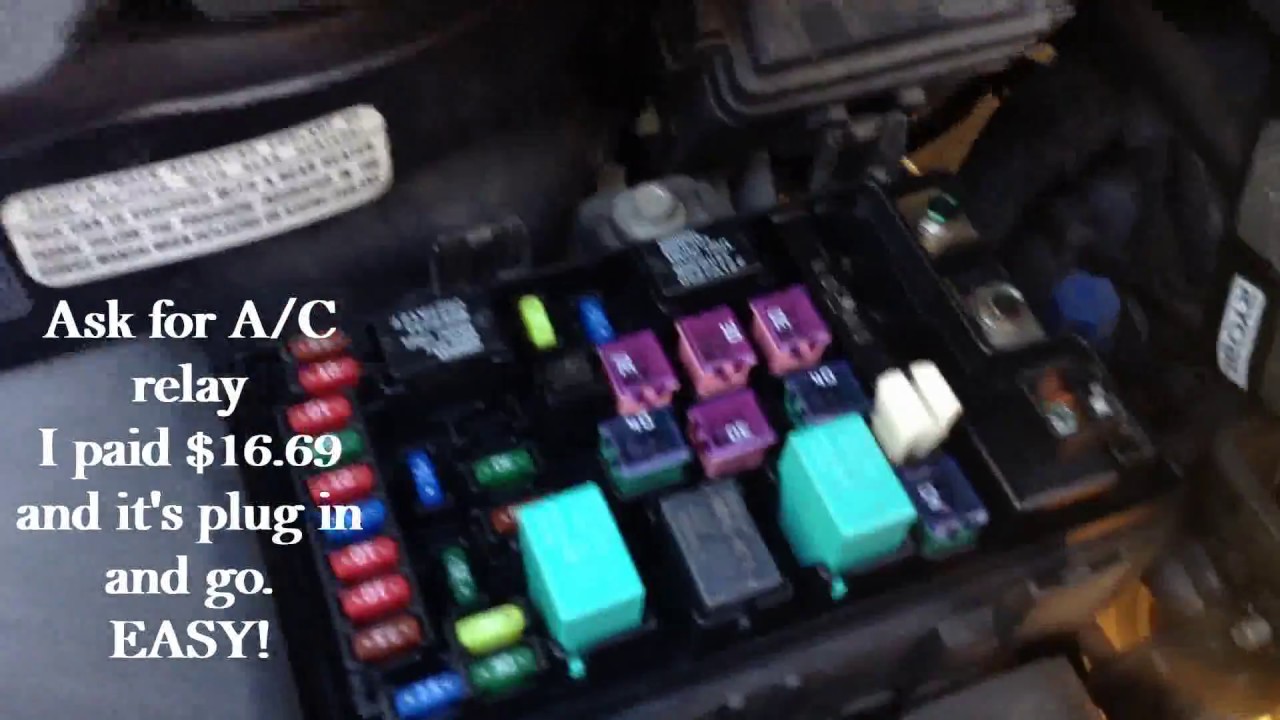 2008 Honda Odyssey AC Fix - YouTube