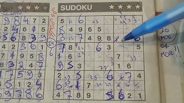 Tuesday. Bonus Extra edition. (#6848) Four Stars Sudoku puzzle. 08-01-2023 Extra part 2 of 4