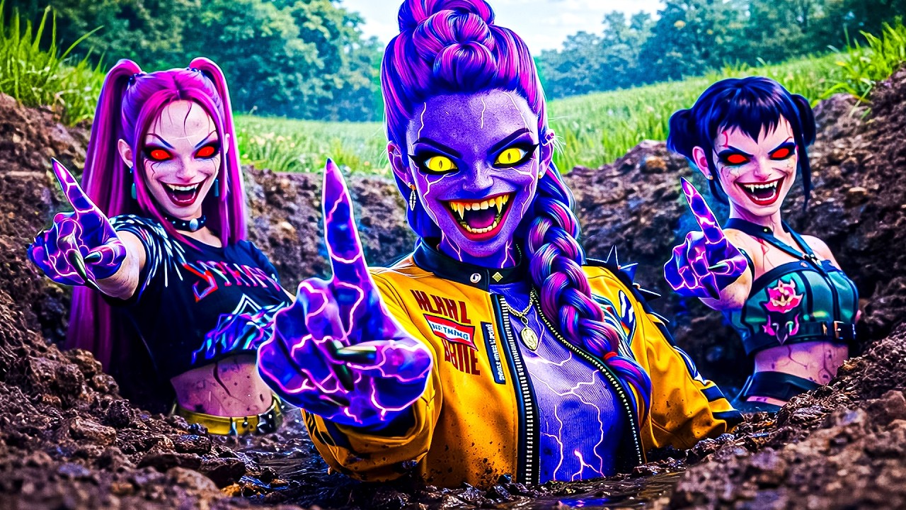 RUMI, MIRA & ZOEY Turn Into DEMONS! 👿 KPop Demon Hunters Animation