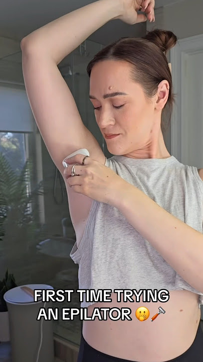 Trying an Epilator for the FIRST TIME!!