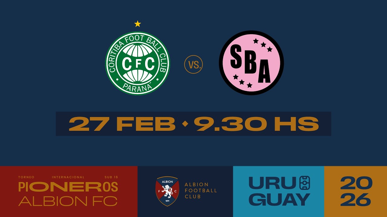 Coritiba FC vs. Sport Boys - Torneo Internacional Pioneros U16 - 2026