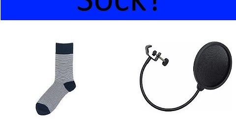 Do Socks Work As Pop Filters   Test
