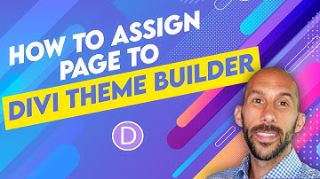 How to Assign Page to Template in Divi Theme Builder