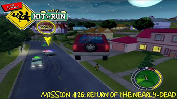 The Simpsons: Hit & Run (PS2) Mission #26: Return Of the Nearly-Dead