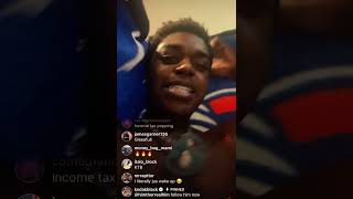 Kodak Black Getting Lit to Young Thug on Live #freejeffery #freeysl