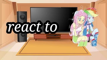 Equestria girls react to flutterdash||Part3/3||Happy New Year 🎊 Good bye 2024