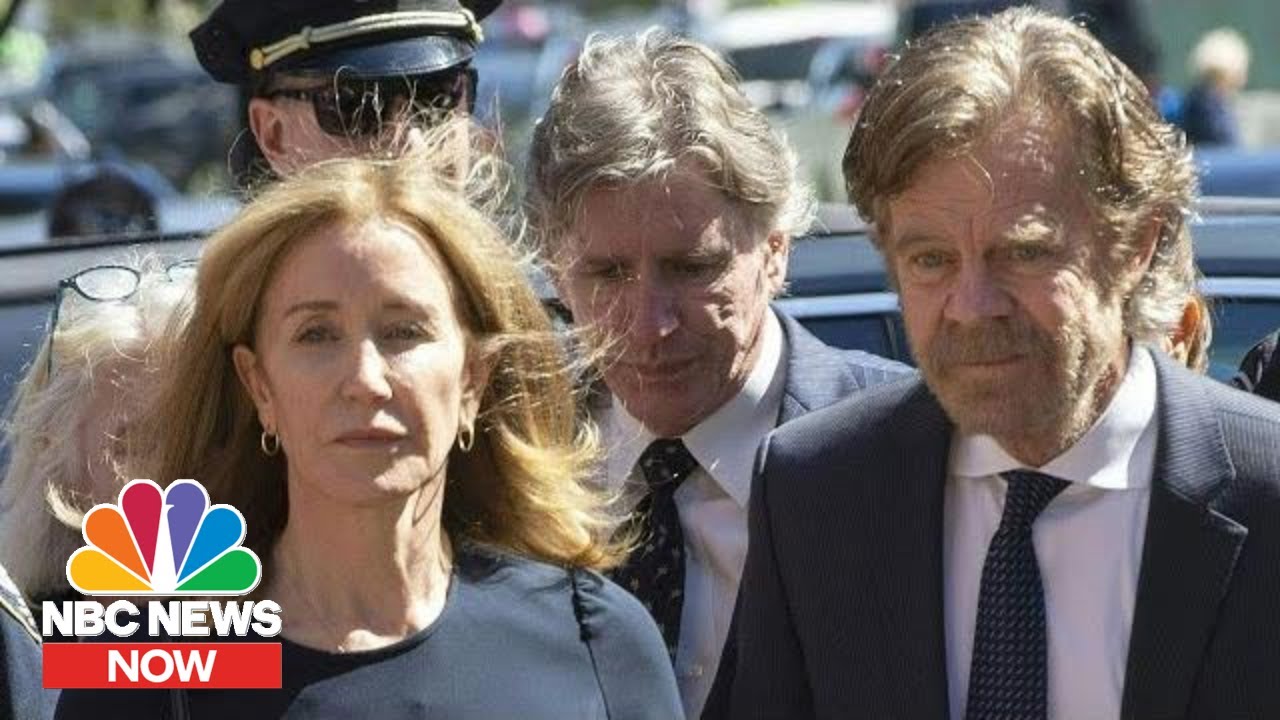 'I Broke The Law': Felicity Huffman Issues Statement After Sentencing | NBC News Now